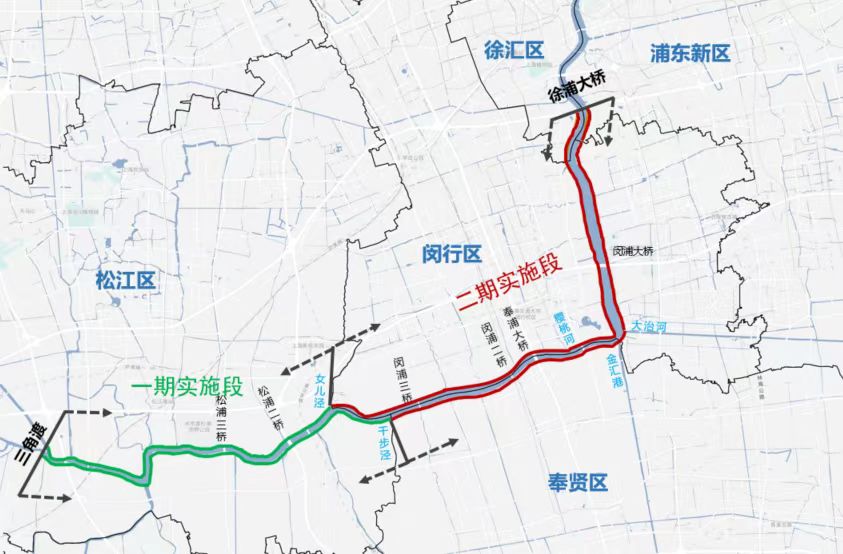 韧性堤岸，人民浦江&mdash;&mdash;黄浦江中上游防洪能力提升工程（一期）开工